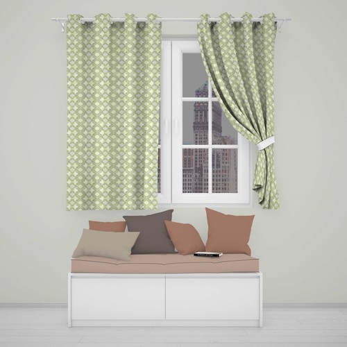 Blackout eyelet curtains - blackout,