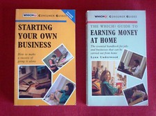 2 WHICH Consumer guides/books, Starting your own business, Earning Money at Home
