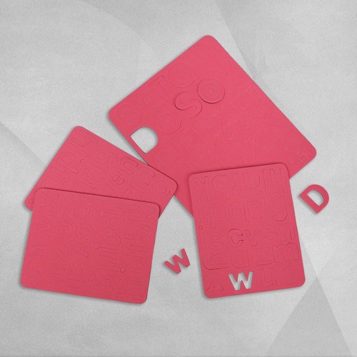 Magnetic foam letters higher - foam,
