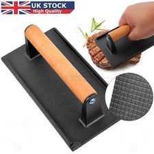 Grill Steak Press Flat BBQ