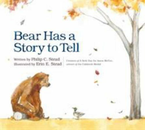 Bear has story tell - story,