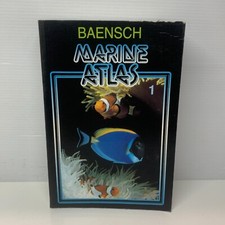 Marine Atlas Volume 1 by Hans A. Baensch (Paperback Book) Fish, Reference