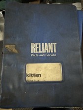 Reliant Kitten Parts Book