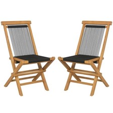 2 Piece Patio Folding Chairs