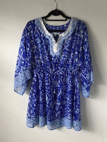 Debenhams blue kaftan size - kaftan, uk