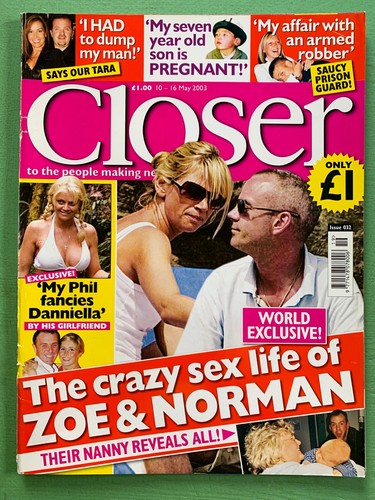 Closer may 2003 zoe ball - 10-may-2003,