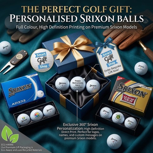 Personalised srixon golf balls - personalised,