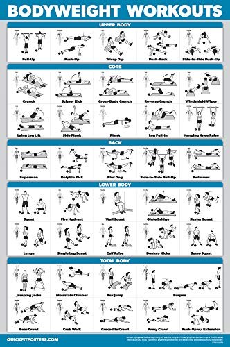 Bodyweight workout exercise - workout,