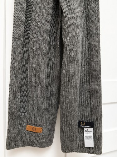 Fred perry grey lambswool - perry,