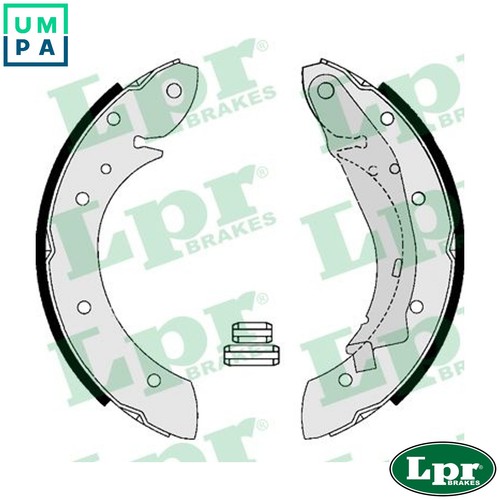 Brake shoe set - brake, for