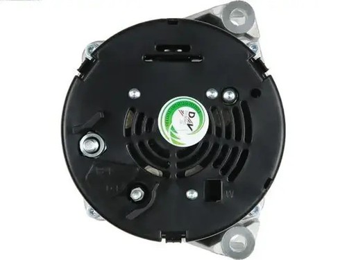 Alternator with freewheel belt