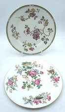 2 Wedgewood 10.75  inch dinner Plates. 1 Swallows Design. 1 Charnwood Design