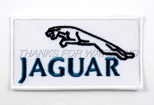 Jaguar embroidered patch - jaguar,