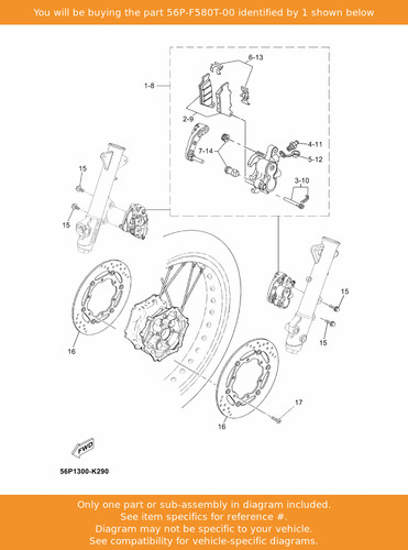 Yamaha caliper assy - yamaha,