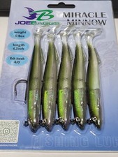 5 Joe Baggs Sand Eels 4.25"