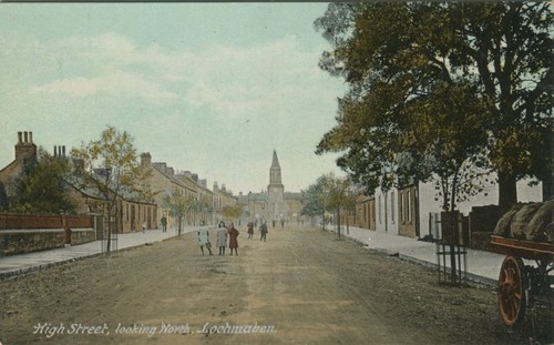 High street looking north - looking,