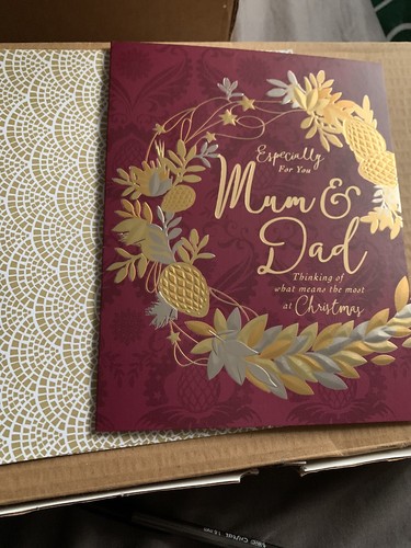 Christmas card mum - christmas,