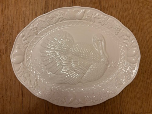Christmas ceramic turkey - christmas,