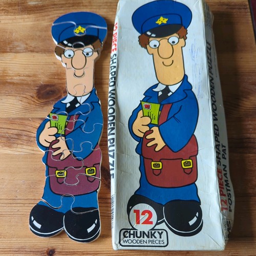 Vintage complete chunky wooden - complete,