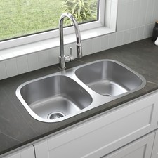 Inset kitchen sink double - inset, 2