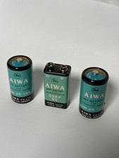Vintage AIWA Dry Battery Lot