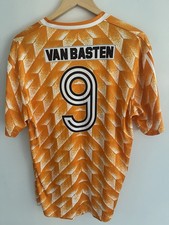 Vintage Netherlands 1988 Retro Football Shirt L/XL Van Basten Holland 
