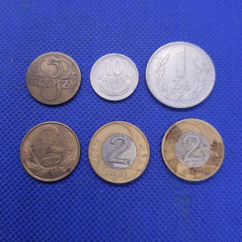 Lot poland mix coins 5 - 2,,