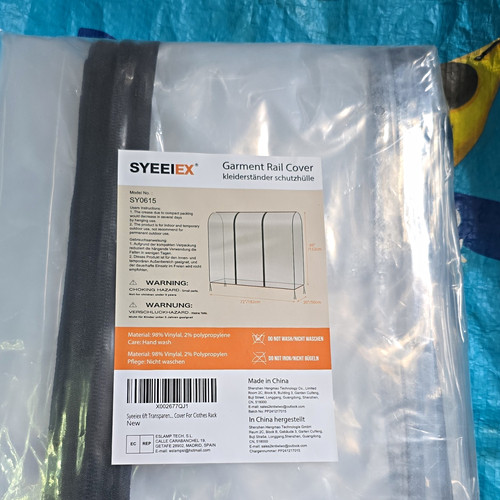 Syeeiex clear vinyl garment - syeeiex,
