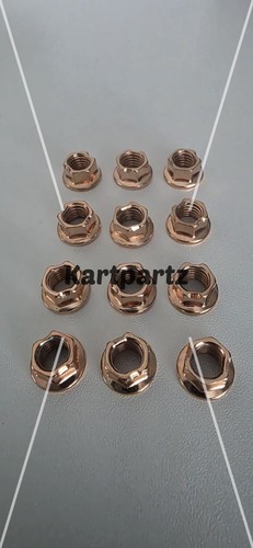 Copper locking kart wheel - copper,