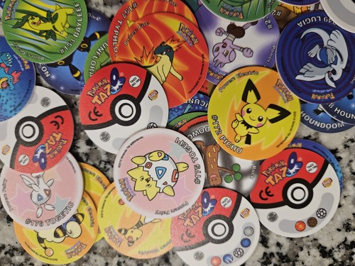 Pokemon collection tazos - of,