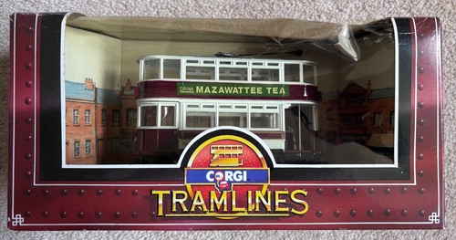 Corgi tramlines city - corgi, of