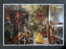 Warhammer 40k 30k Horus Heresy Adrian Smith Poster Double Sided White Dwarf ?