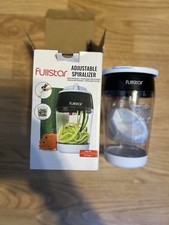 Vegetable Spiralizer 4In1 Zoodle Maker Compact Four Blade Handheld Spiral Cutter