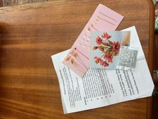 Miniature Mould For 1/12 Cold Porcelain Parrot Tulip Flowers