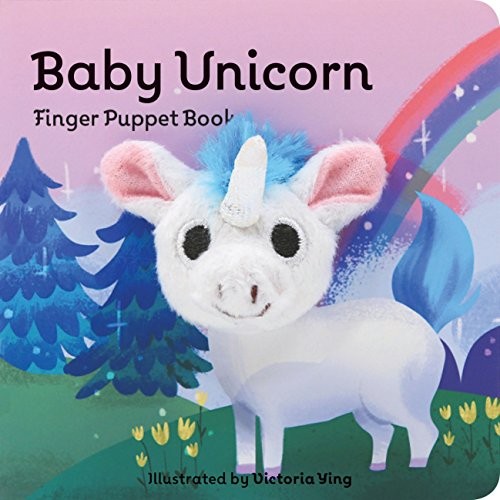 Baby unicorn finger puppet - finger,
