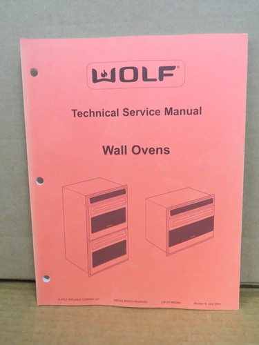 Wolf wall ovens - wall, technical