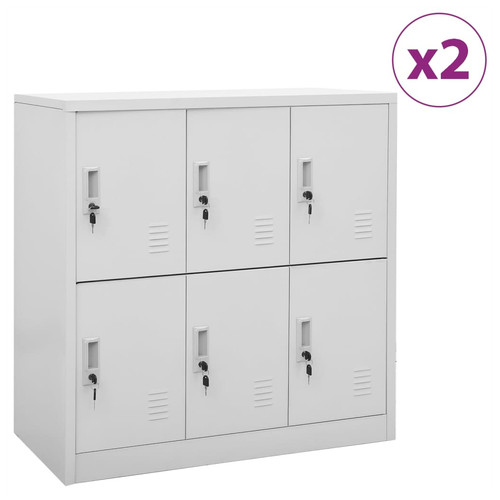 Locker cabinet light grey - light,