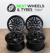 Mitsubishi L200 4x4 17'' inch  Alloy Wheels New Black X4 * Flow Forged * (A27)