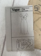 Vth 80s Vogue V1196 Bellville