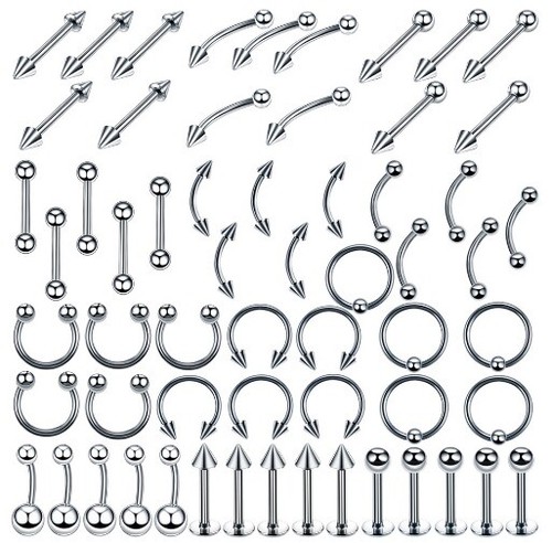 Pack body piercings ear - pack, 5/10