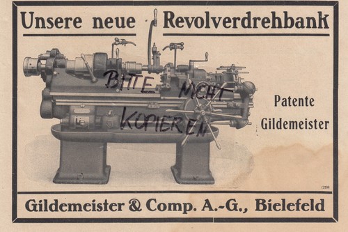 Bielefeld advertising 1917 - bielefeld,,