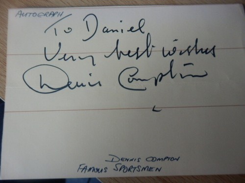 Denis compton english - ,