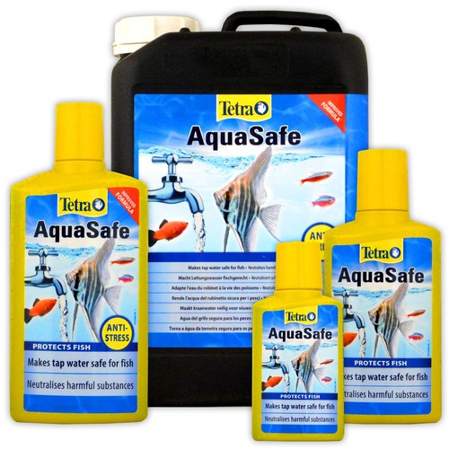 Tetra aquasafe 100ml 250ml - tetra,