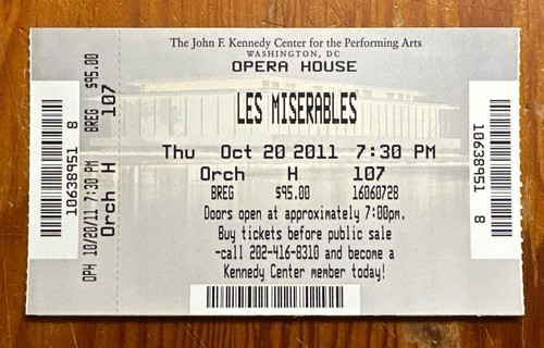 2011 les miserables - les, concert