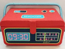 Rare Cath Kidston Sewing Box Retro Radio/Clock - good condition