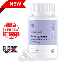 Bettervits Menopause Complex With Maca Root & Milk Thistle. 60 Caps Best Seller