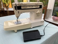 Vintage Finesse 834 Sewing Machine, Tested/Working, manual, accessories, case