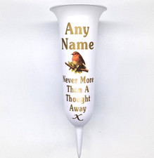 Personalised White Robin