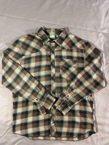 Vans green brown - vans, plaid