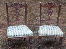 PAIR ANTIQUE VICTORIAN